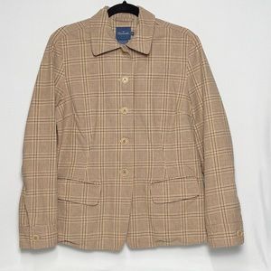 Women’s Faconnable Plaid Jacket